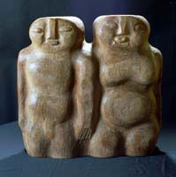 Two Standing Figures